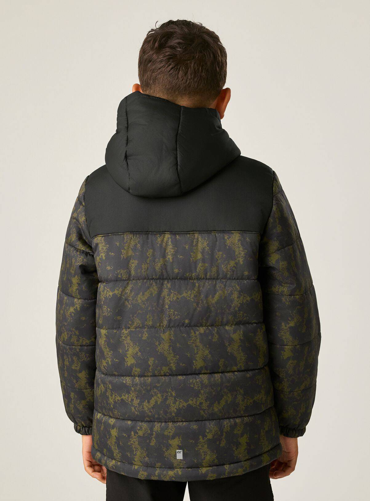 REGATTA Lofthouse Water Repellent Padded Jacket Camo 3-4 Years - Image 3